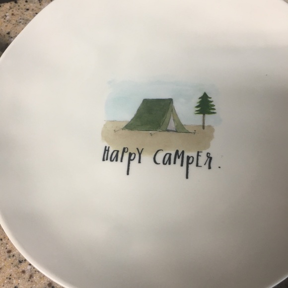 Rae Dunn plates 8” - Picture 4 of 6